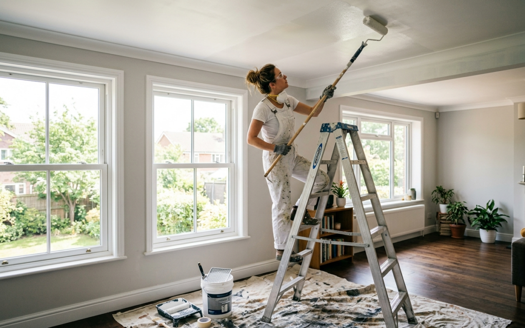 How to Paint a Ceiling