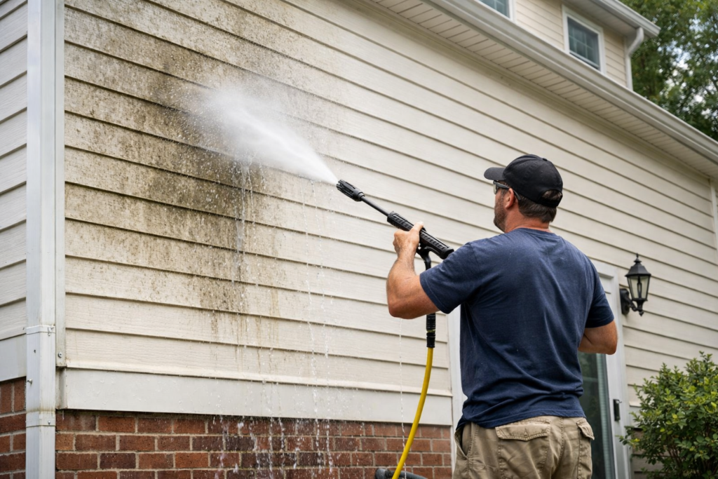 house washing cost and time