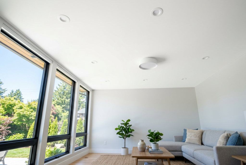 how to paint a ceiling without streaks